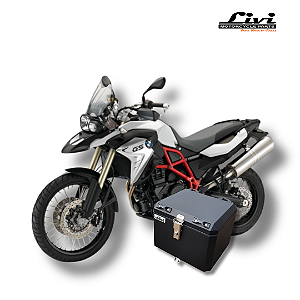 BAÚ CENTRAL TOP CASE  LIVI 43L BMW F800 GS ADVENTURE + SUPORTE