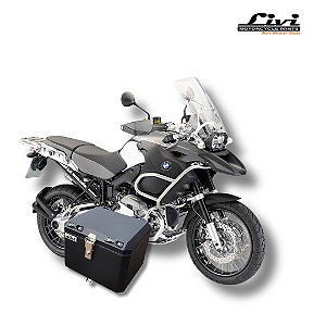 BAÚ CENTRAL TOP CASE 43 L BMW R 1200 GS 2008 A 2012 + SUPORTE