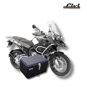 BAÚ TOP CASE LIVI 50L  BMW R1200GS 2008 A 2012 + SUPORTE