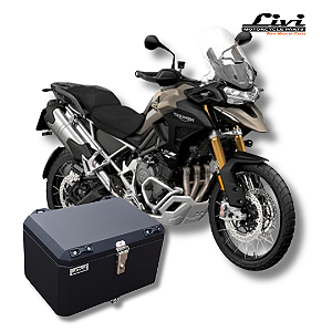 TOP CASE LIVI 50L TRIUMPH EXPLORER 1200 + SUPORTE !