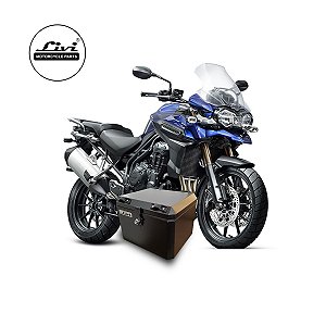 TOP CASE LIVI 43 L TRIUMPH EXPLORER 1200 + SUPORTE.