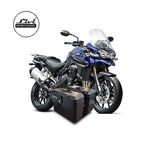 Baús Laterais 35L Triumph Explorer 1200 ATÉ 2015 + Suporte.