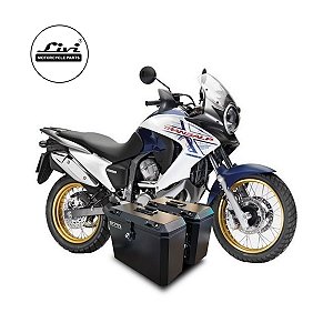 Baús laterais 35L Honda Transalp XL700V + Suporte.