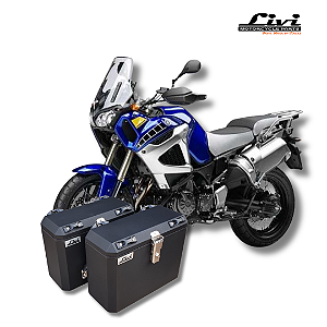 BAÚS LATERAIS LIVI 35L YAMAHA XT1200Z SUPER TÉNÉRÉ + SUPORTES