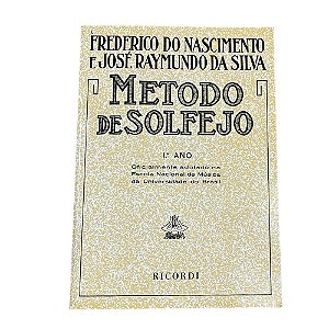 Método de Solfejo - Frederico do Nascimento Vol.1 006974