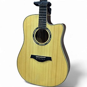 Violão Phx J. White Ah-106 Ns-41 Folk tampo sólido Fishman