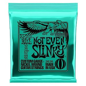 Encordoamento Ernie Ball Guitarra 012 Not Even Slinky Niquel