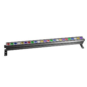 Ribalta Stagebar Pls estática de LED RGBWA 5 em 1 5W 009805