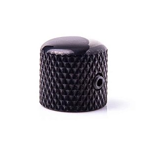 Knob Metal Dolphin com Parafuso Fenda Preto 7414