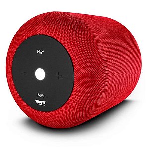 Caixa De Som Bluetooth Novik Start Xl Vermelha Bateria