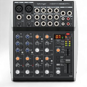 Mesa de Som Behringer Xenyx 1002FX Mixer 110V com efeitos