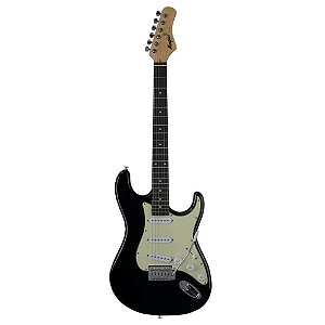 Guitarra Tagima Memphis Mg30 Preto Brilhante Stratocaster Barato