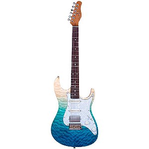 Guitarra Tagima Stella Dw Transparent Blue