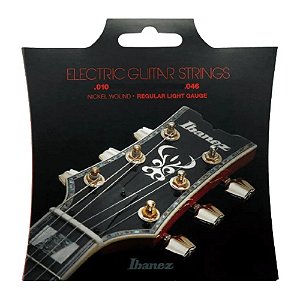 Encordoamento Ibanez 010 para Guitarra 6 cordas Iegs61