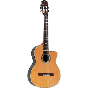 Violão Strinberg Valencia Ce55Sc Natural Nylon elétrico