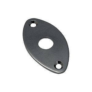 Jack plate Gotoh oval Preto Jcb-2 suporte de jack 26626