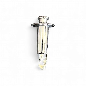 Jack roldana Cilindrico Stereo Cromado Tm7-cr - Spirit