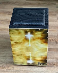 Cajon Elétrico Nobre Tok Cruz com Bongô embutido