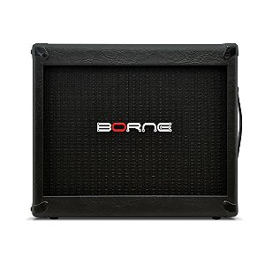 Gabinete Caixa Borne G110 1x10 preta p/ cabeçote guitarra