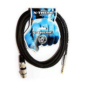 Cabo de Microfone 7 Metros XLR x P10 Sparflex X-treme