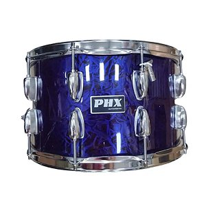 Caixa Bateria PHX M Music 580 PVC RJ 8x14 Azul Rajado