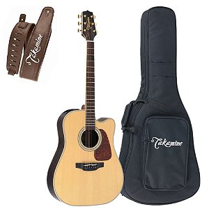 Kit Violão Takamine GD90CE ZC Correia e Bag