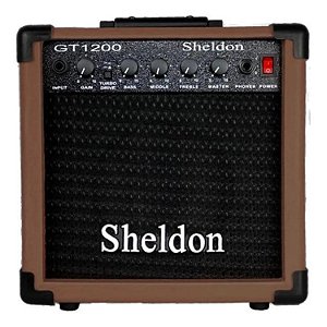 Amplificador Sheldon GT1200 Marrom para Guitarra