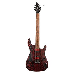 Guitarra Cort Kx300 Etched Ebr Black Red 6 cordas