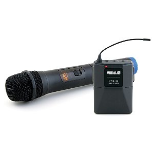 Microfone sem fio Vokal Vwb30 ideal camera celular gravação