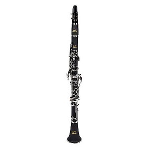 Clarinete Dominante Bb Baquelite Chaves Prateadas níquel bag