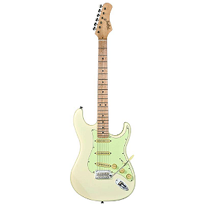 Guitarra Tagima T635 OWH Branco Vintage Creme escala clara