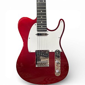 Guitarra Tagima T-550 Vermelha Telecaster com escala escura