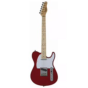 Guitarra Tagima T-550 Vermelha Telecaster com escala clara