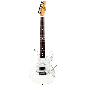 Guitarra Tagima T-930 Branca Escala Escura Escudo Branco