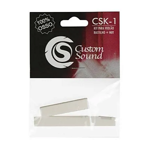 Kit Custom Sound CSK 1 NA Rastilho / NUT 43mm - Osso
