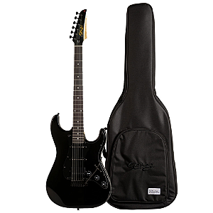 Guitarra Seizi Katana Musashi HSS All Black Matching preta
