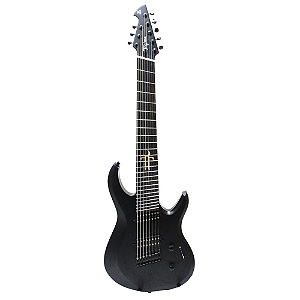Guitarra 8 cordas Tagima True Range 8 Multiscale Preto fosco