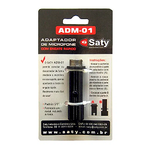 Adaptador de microfone Saty ADM-01