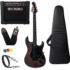 Kit Guitarra Tagima J3 Juninho Afram + amplificador Meteoro