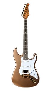 Guitarra Seizi Vintage Budokan Hss Gold Ph