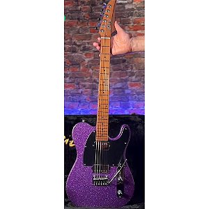 Guitarra Seizi Katana Kabuto Tl Purple Sparkle roxo
