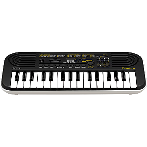 Teclado Musical Infantil Casio Sa-51 Preto Iniciantes 32 Teclas