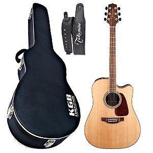 Kit Violão Takamine GD93CEN + Hardcase Estojo profissional + Correia original