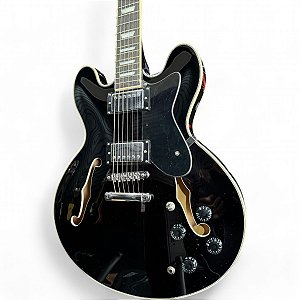 Guitarra Semi Acustica Strinberg SHS300 BK Preta