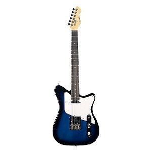 Guitarra Tonante Cecille Azul Corpo em Alder
