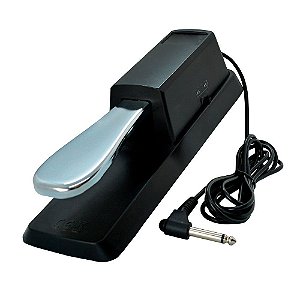 Pedal Sustain para Teclado ou Piano Digital CPS-10 Preto