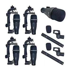 Kit de Microfones para Bateria Dylan DD-7 7 microfones