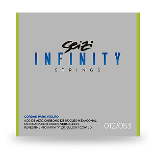 Encordoamento Seizi violão aço 012 Infinity Extra Light Coated
