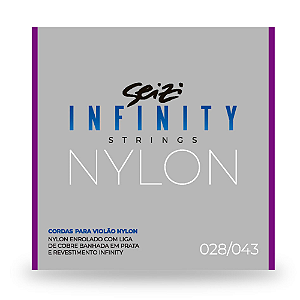 Corda Para Violão Nylon Seizi Infinity 028-043