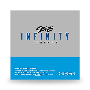 Corda Guitarra Seizi Infinity Extra Light Coated 010-046